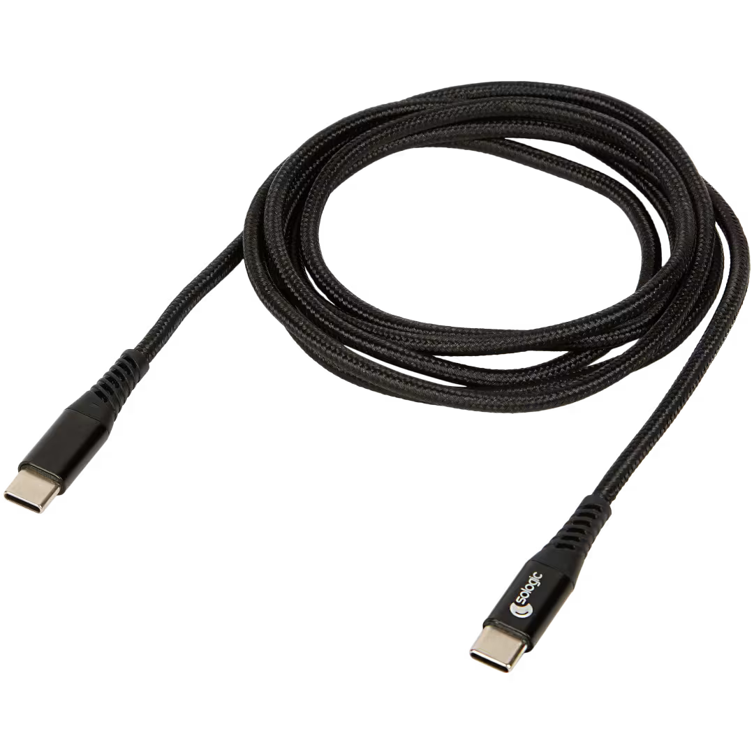 Sologic laad- en datakabel USB-C naar USB-C