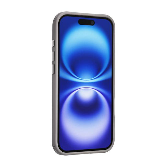 iPhone 17 Backcover hoesje - Built-in Ring Stand - Antishock - Grijs