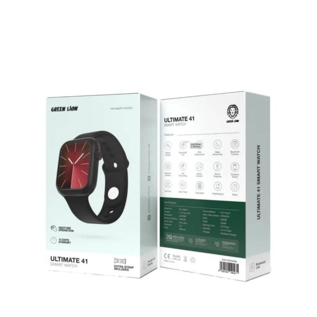 Green Lion Ultimate 41 Smart Watch - Zilver