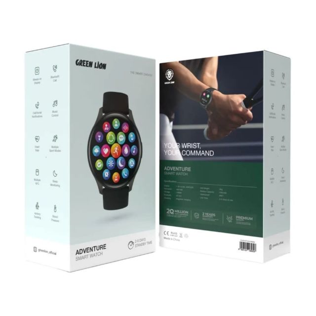 Green Lion Infinite Pro Smart Watch - Zwart