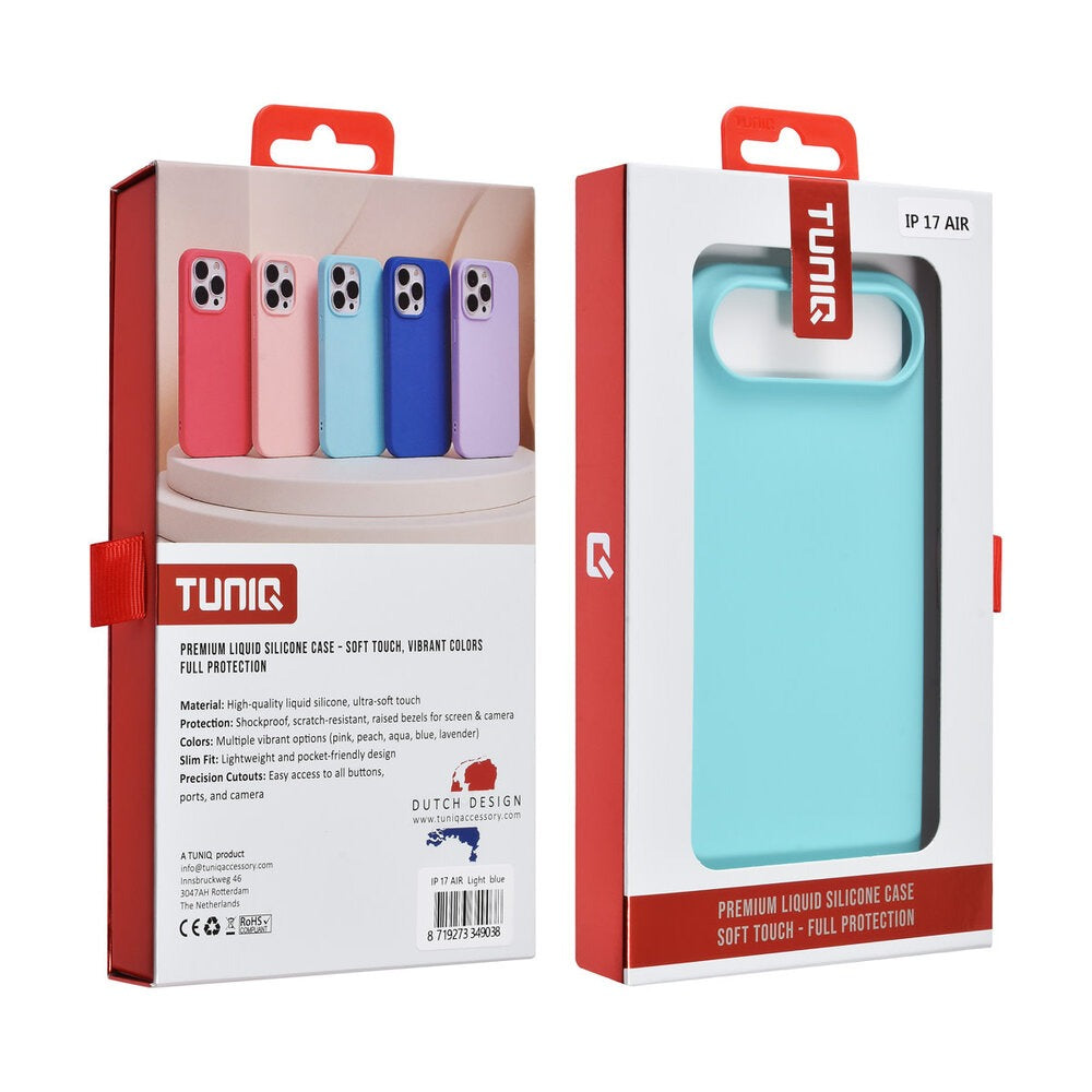 iPhone 17 Air Backcover hoesje - Diepblauw