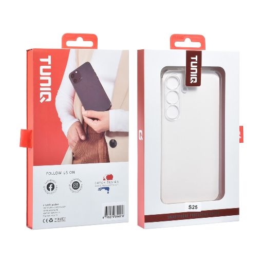 TUNIQ Galaxy S25 Backcover hoesje - Transparant