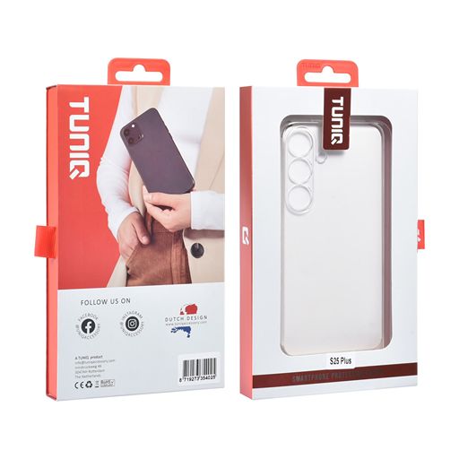 TUNIQ Galaxy S25 Plus Backcover hoesje - Transparant TUNIQ