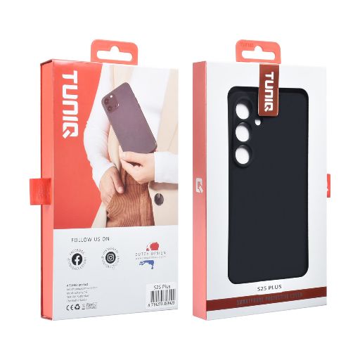 TUNIQ Galaxy S25 Plus Backcover hoesje - Zwart