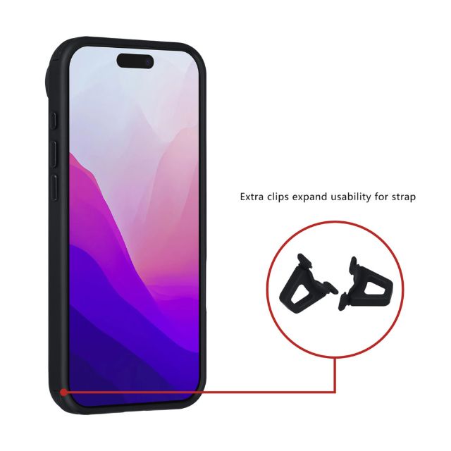 iPhone 17 Air Backcover hoesje - Magsafe - Carbon Fiber - Shockproof - Wit