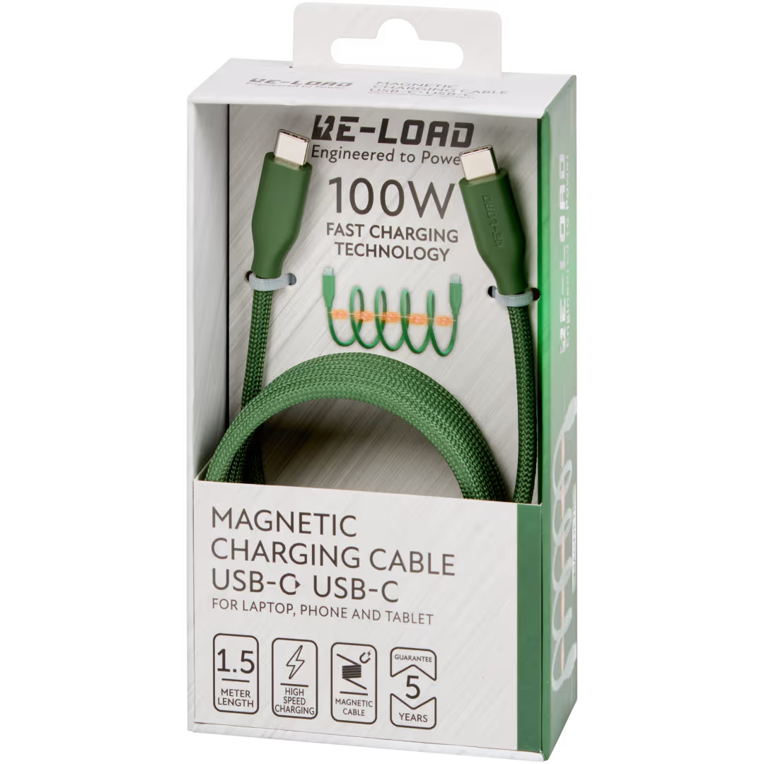 Re-load magnetische laadkabel USB-C naar USB-C