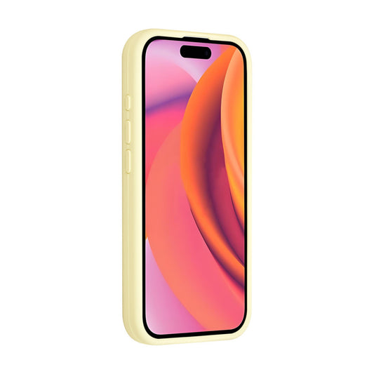 iPhone 17 Backcover hoesje - Full Silicone - Geel