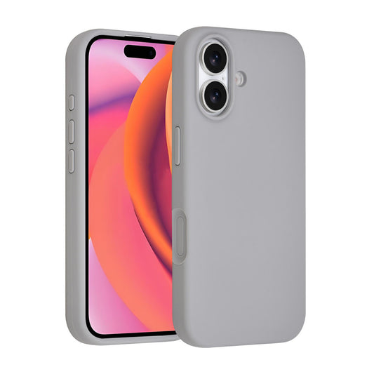 iPhone 17 Backcover hoesje - Full Silicone - Grijs