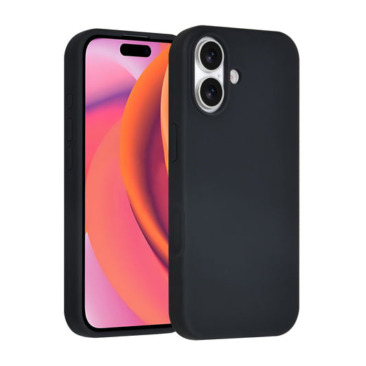 iPhone 17 Backcover hoesje - Full Silicone - Zwart