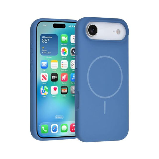 iPhone 17 Air Back cover case - Magsafe - Full Silicone - Blauw
