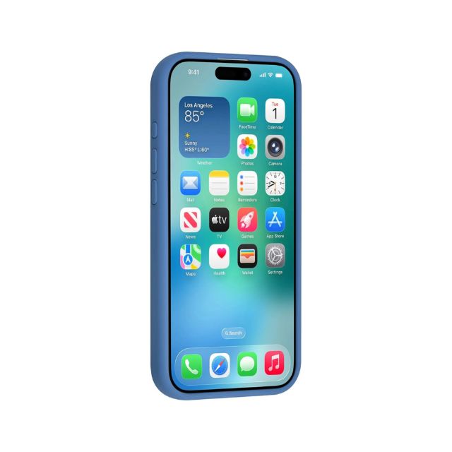 iPhone 17 Air Backcover hoesje - Magsafe - Full Silicone - Geel