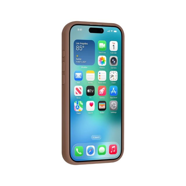 iPhone 17 Air Backcover hoesje - Magsafe - Full Silicone - Geel