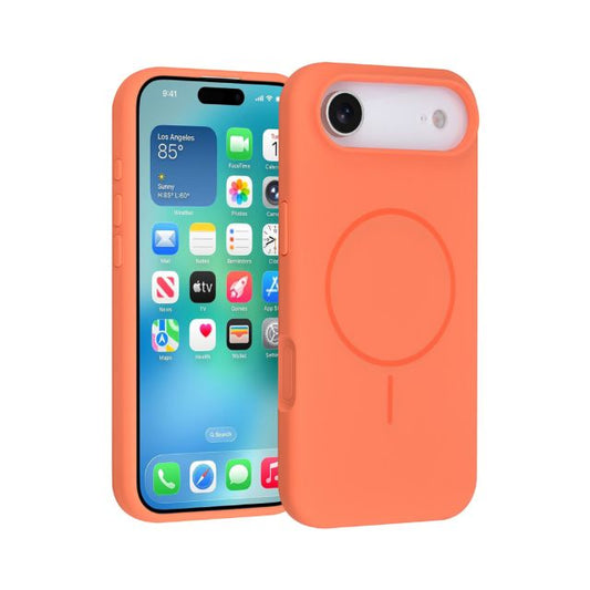 iPhone 17 Air Backcover hoesje - Magsafe - Full Silicone - Oranje