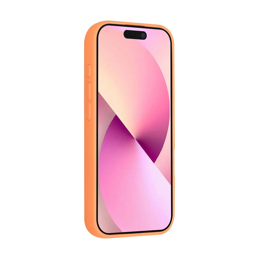 iPhone 17 Backcover hoesje - Magsafe With Ring Stand - Hanger - Tangerine Orange