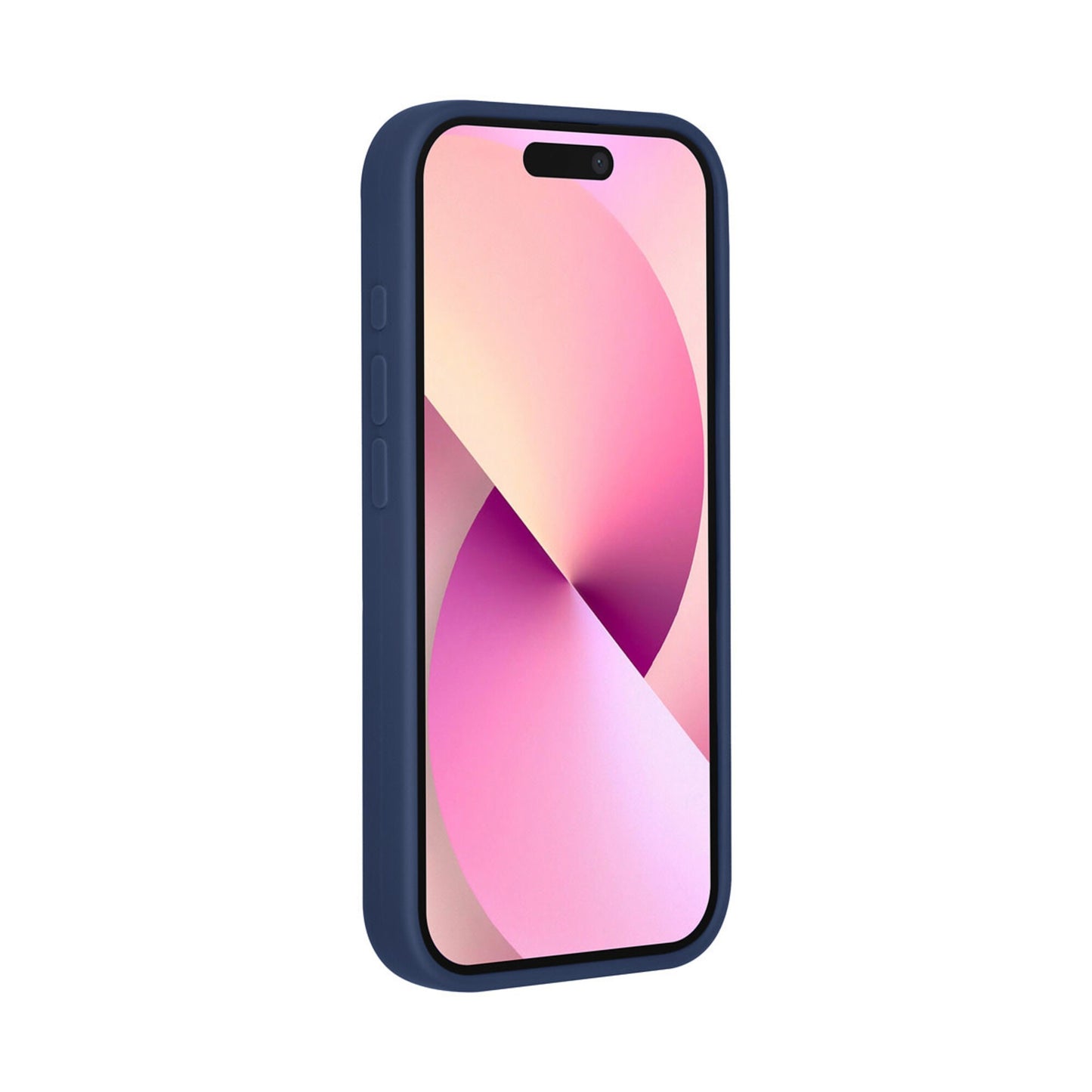 iPhone 17 Backcover hoesje - Premium Liquid Silicon - Donker Blauw