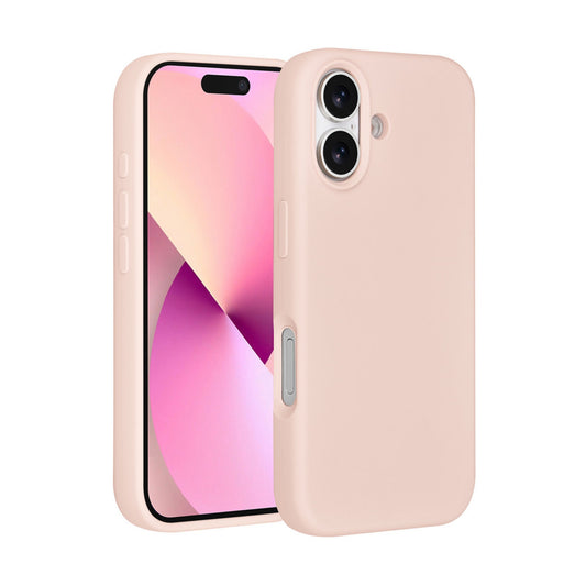 iPhone 17 Backcover hoesje - Premium Liquid Silicon - Roze