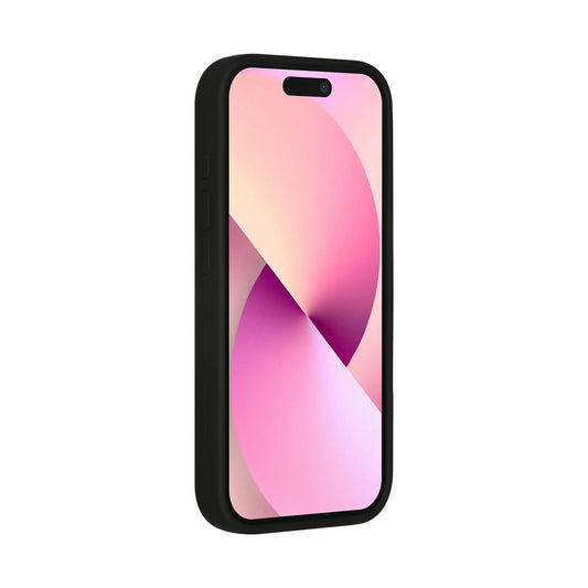 iPhone 17 Backcover hoesje - Premium Liquid Silicon - Zwart