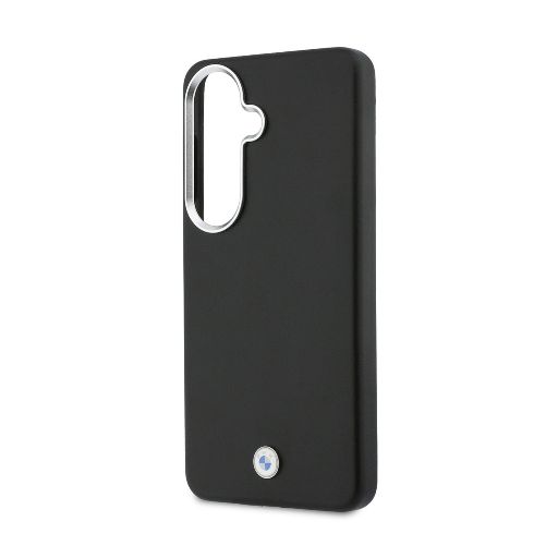 BMW Galaxy S26 Plus Backcover hoesje - MagSafe - Metal Logo - Zwart
