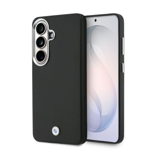 BMW Galaxy S26 Plus Backcover hoesje - MagSafe - Metal Logo - Zwart