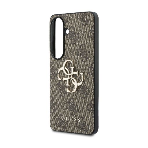 Guess Galaxy S26 Plus Backcover hoesje - 4G - Big Metal Logo - Bruin