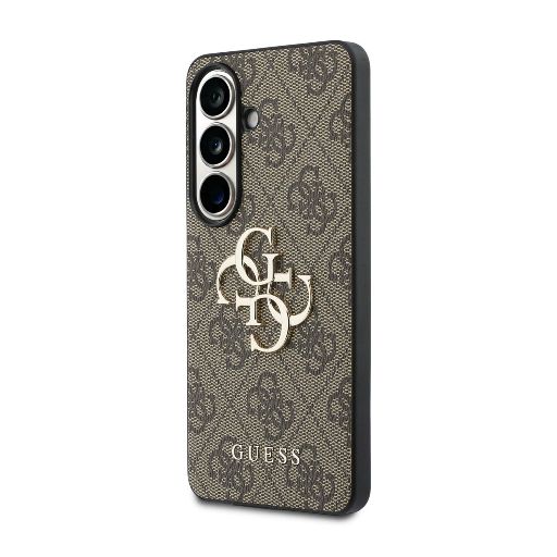 Guess Galaxy S26 Plus Backcover hoesje - 4G - Big Metal Logo - Bruin