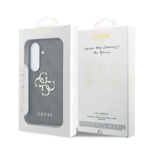 Guess Galaxy S26 Plus Backcover hoesje - 4G - Big Metal Logo - Zwart