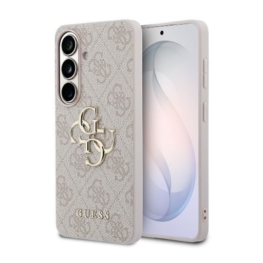 Guess Galaxy S26 Plus Backcover hoesje - 4G - Big Metal Logo - Roze