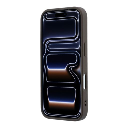 Guess iPhone 18 Pro Max / iPhone 17 Pro Max Hoesje 4G - PU - harde behuizing - groot strasslogo Bruin Guess