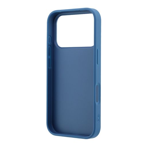 Guess iPhone 18 Pro Max / iPhone 17 Pro Max Hoesje 4G - PU - harde behuizing - groot strasslogo Lichtblauw Guess