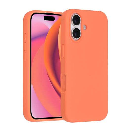 iPhone 17 Backcover hoesje - Full Silicone - Oranje