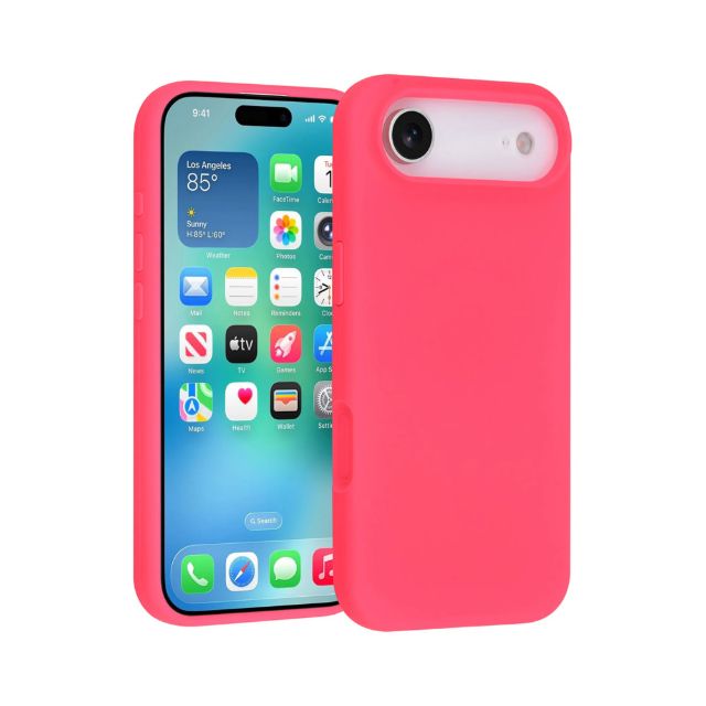 iPhone 17 Air Backcover hoesje - Full Silicone - Roze