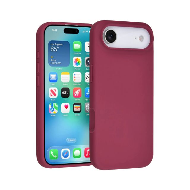 iPhone 17 Air Backcover hoesje - Full Silicone - Roze