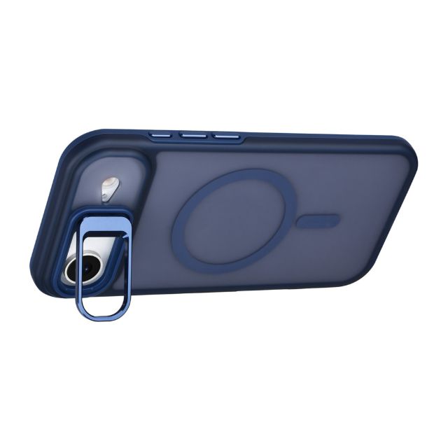 iPhone 17 Backcover hoesje - Magsafe - With Camera Stand - Blauw