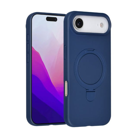 iPhone 17 Air Backcover hoesje - Magsafe With Ring Stand - Hanger - Navy Blue