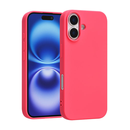 iPhone 17 Backcover hoesje - Felroze