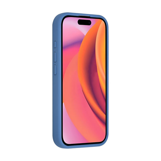iPhone 17 Backcover hoesje - Magsafe - Full Silicone - Blauw