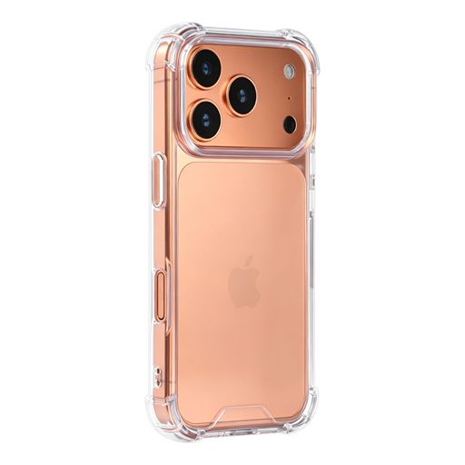TUNIQ iPhone 18 Pro Backcover hoesje - TPU+PC BackCover Case - Transparant TUNIQ