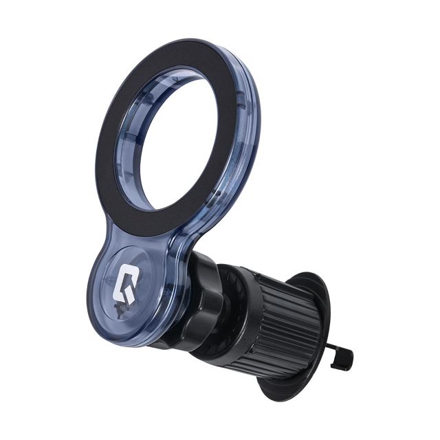 TUNIQ Magnetische ventilatierooster Telefoonhouder - Magsafe Compatible - Double lock - Zwart