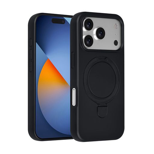 TUNIQ iPhone 18 Pro Backcover hoesje - Back cover case TPU - Zwart TUNIQ