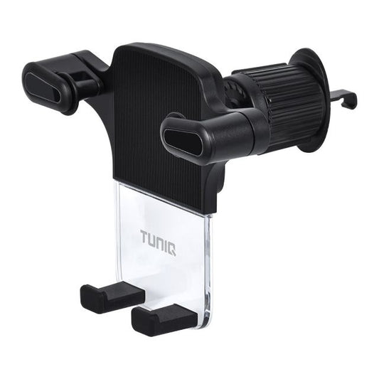 TUNIQ 360 graden draaibare Triclamp ventilatierooster Telefoonhouder - Zwart