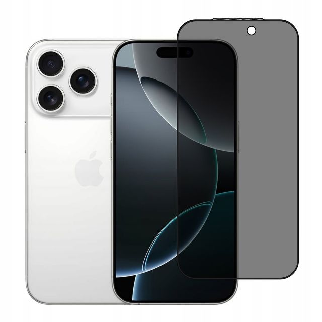 iPhone 17 Pro Screenprotector - Privacy Glass - Zwart