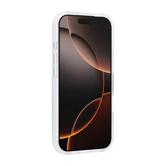 iPhone 17 Pro Backcover hoesje - Built-in Ring Stand - Antishock - Zilver