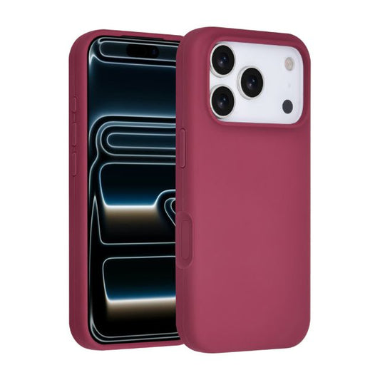 iPhone 17 Pro Backcover hoesje - Full Silicone - Paars