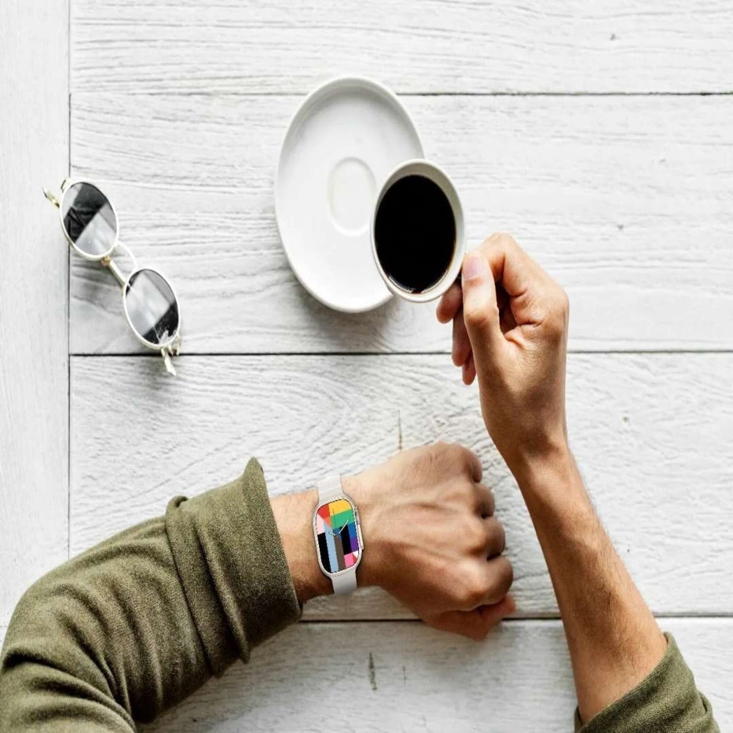 Green Lion Communicate Ultra Smart Watch - Zilver
