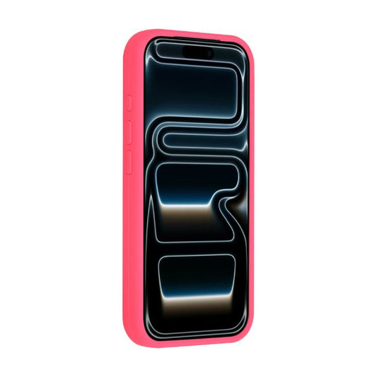 iPhone 17 Pro Backcover hoesje - Full Silicone - Felroze
