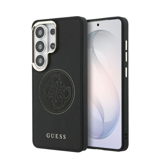 Guess Galaxy S26 Ultra Backcover hoesje - MagSafe - 4G Perforated Logo - Zwart