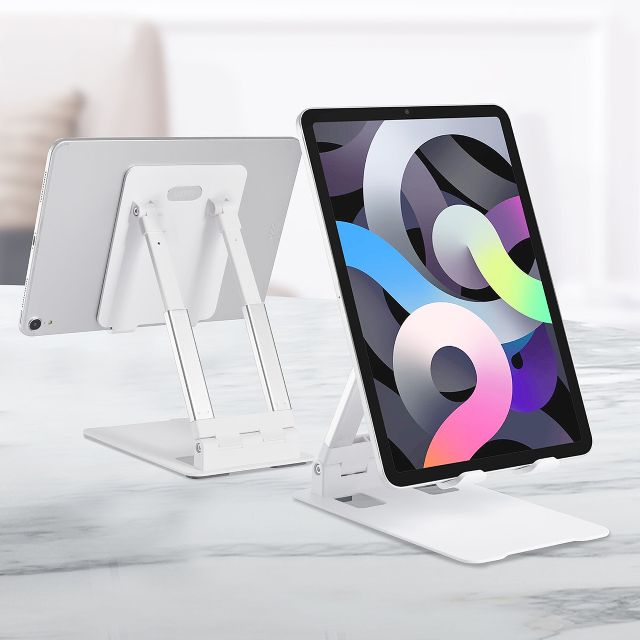 UNIQ Accessory Universele Tablet Houder - Opvouwbaar - Wit