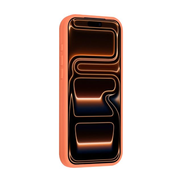 iPhone 17 Pro Max Backcover hoesje - Magsafe - Full Silicone - Felroze