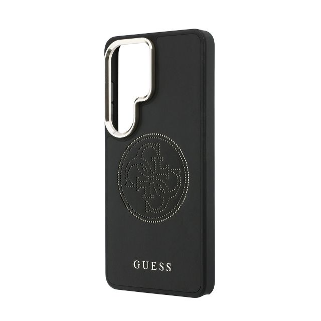 Guess Galaxy S26 Ultra Backcover hoesje - MagSafe - 4G Perforated Logo - Zwart
