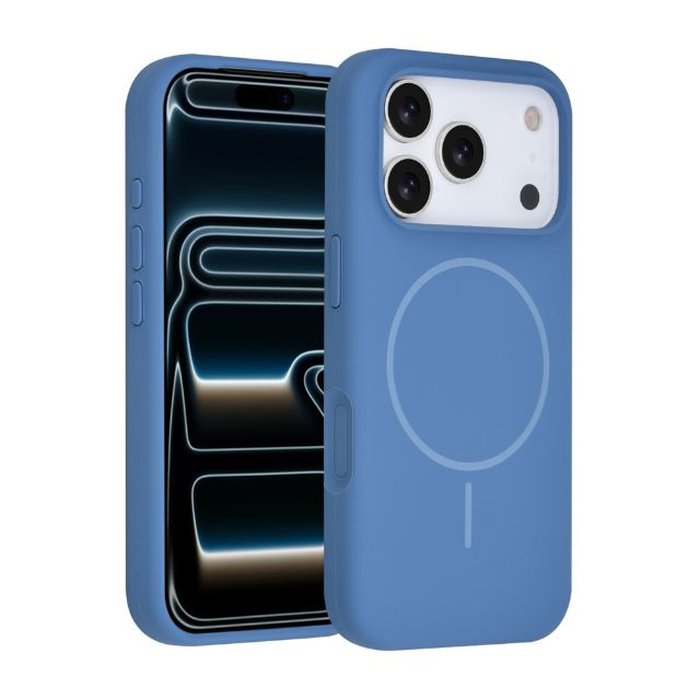 iPhone 17 Pro Backcover hoesje - Magsafe - Full Silicone - Geel